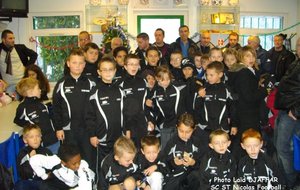 Photo groupe école de football